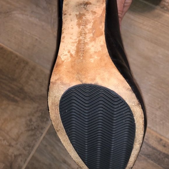 👗Diane Von Furstenburg High heel zipper booties 9 - Picture 13 of 15